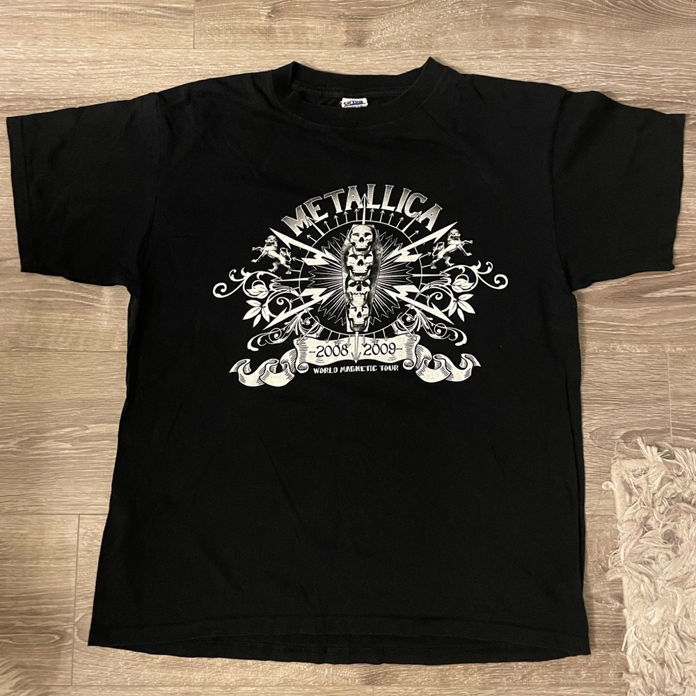 Metallica 2008 “World Magnetic” Tour T Shirt - Size L